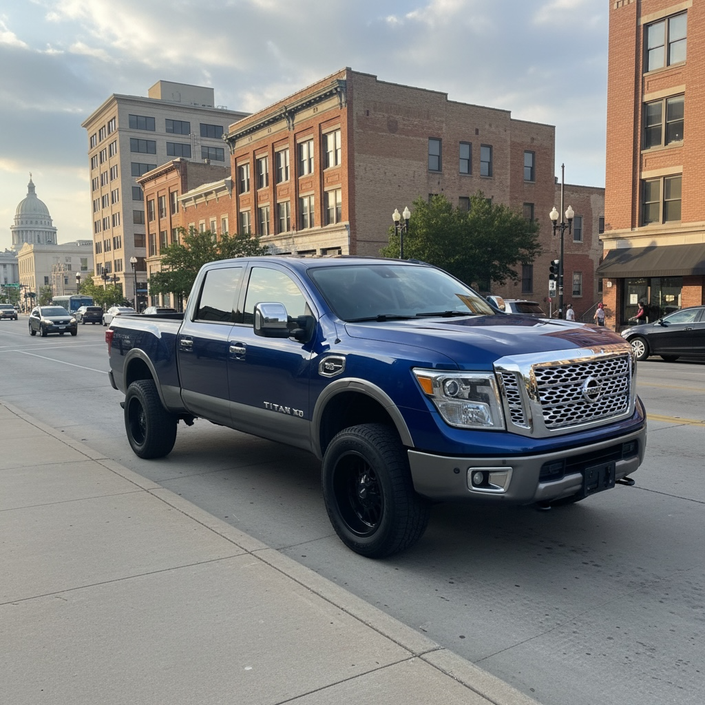 2016 NISSAN TITAN  DX PLATINUM RE PICKUP CREWCAB